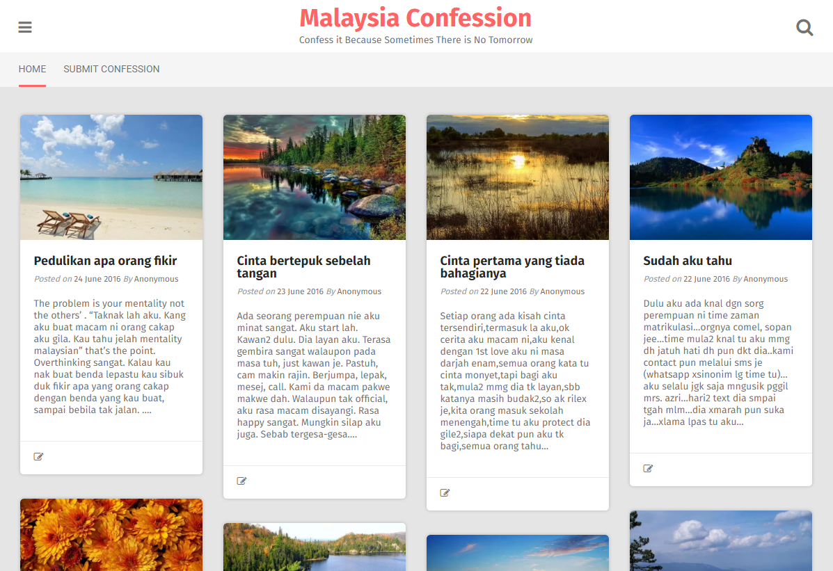 Malaysia Confession